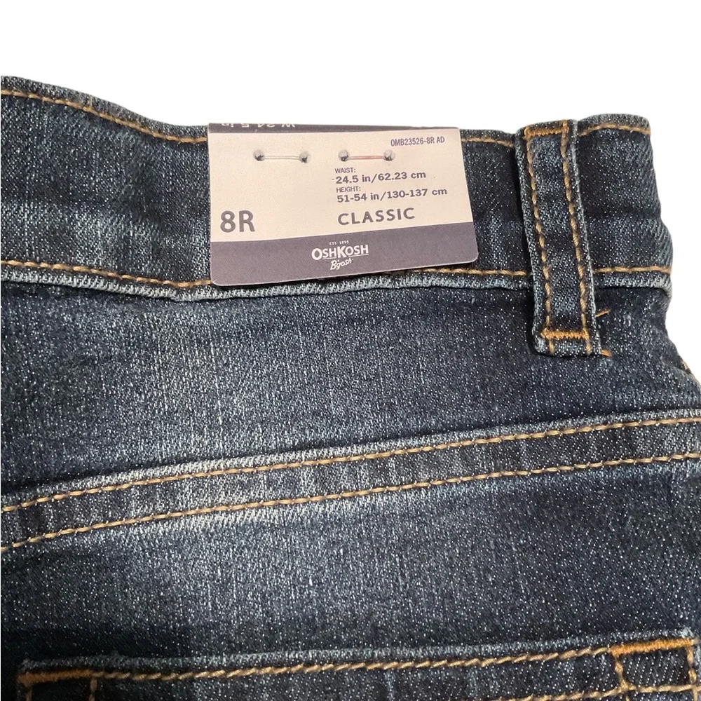 Osh kosh b gosh boys classic straight jeans BUNDLE all 3 size 8A - Picture 10 of 15